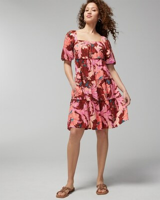 Challis Blouson Short Bra Dress | SOMA