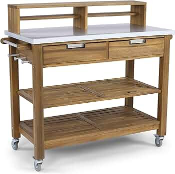 Homestyles Maho Potting Bench, Brown | Amazon (US)