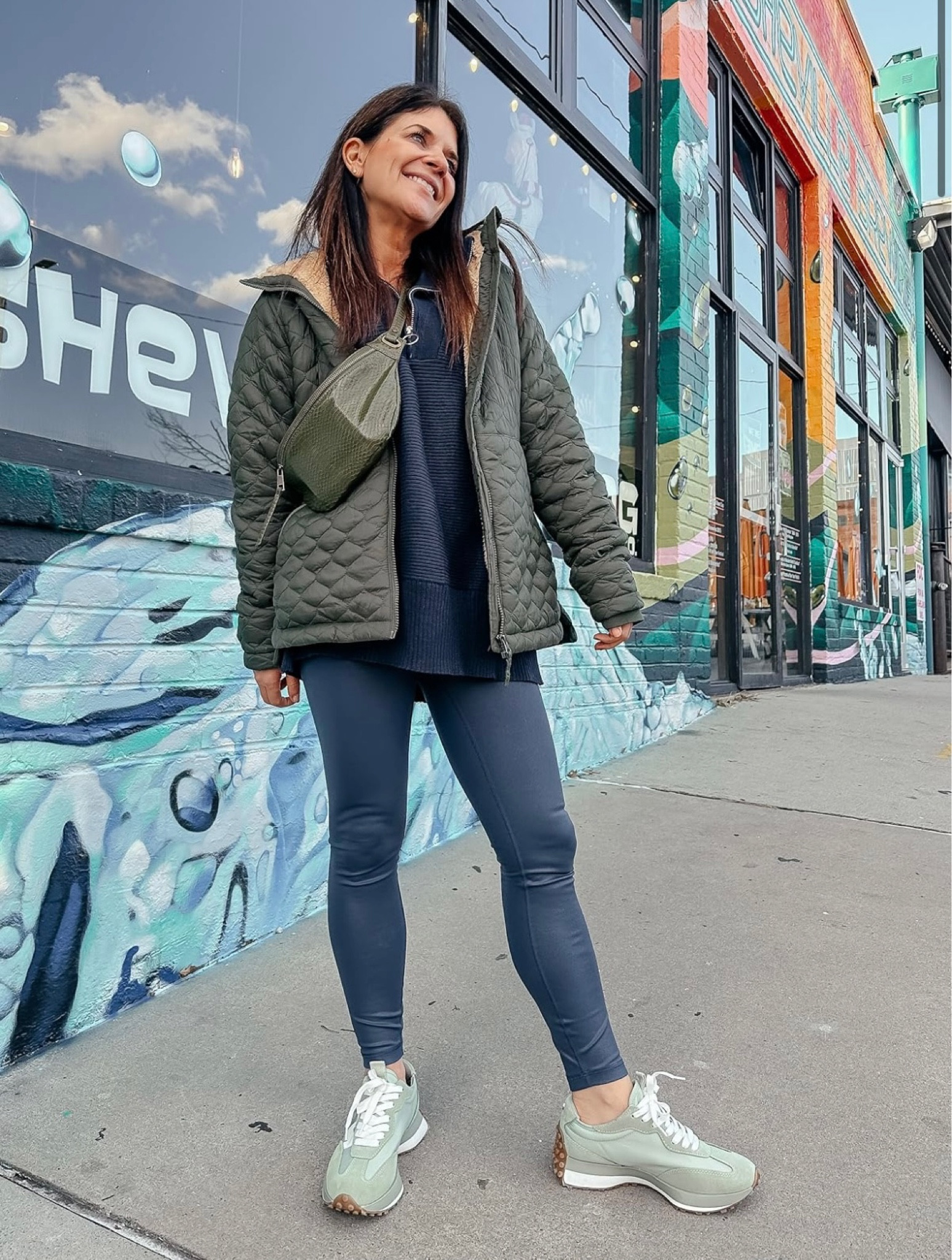 AMAZON-Casuql look

Casual outfit, comfy outfit, winter outfit, winter season, running errands look, crz yoga leggings, leggings, navy blue leggings, faux leather leggings, Steve Madden sneaker, chunky sneaker, neutral sneaker, puffy coat, Sherpa lined puffy coat, hooded puffy coat, amazon essentials, ribbed sweater, tunic sweater, half zip sweater, oversized sweater, belt bag, leather belt bag, army green belt bag


#LTKfindsunder100 #LTKSeasonal #LTKstyletip