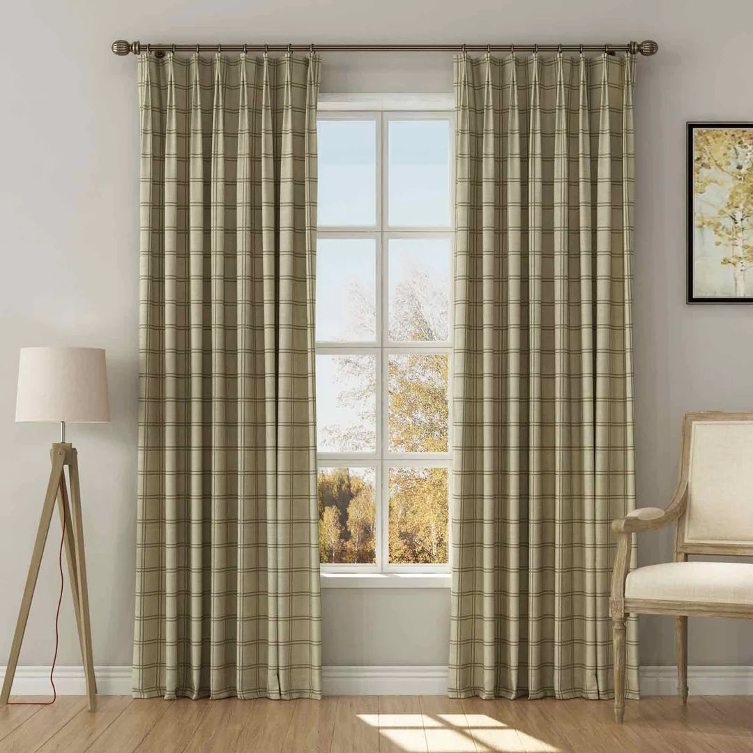 Double Windowpane sepia DW48 | TWOPAGES