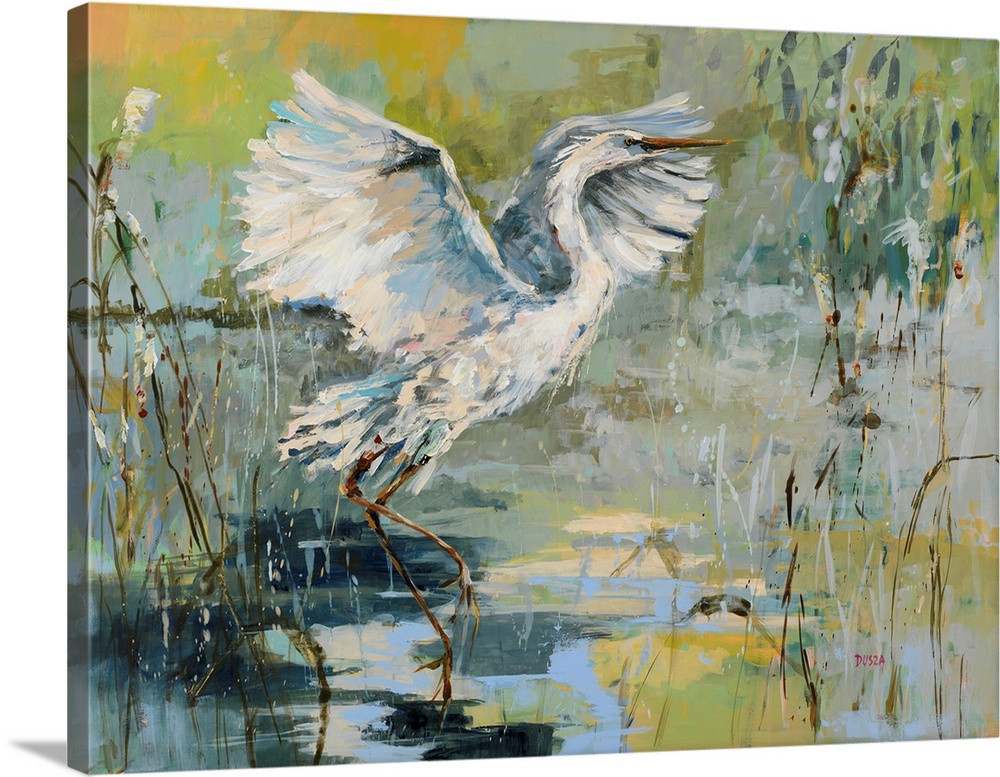 Shoreline Bird 1 Wall Art | Great Big Canvas - Dynamic