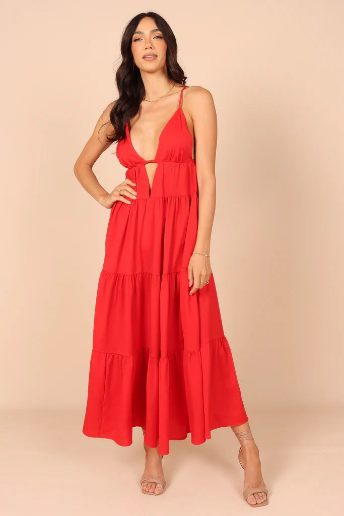 Indigo Dress - Red | Petal & Pup (US)