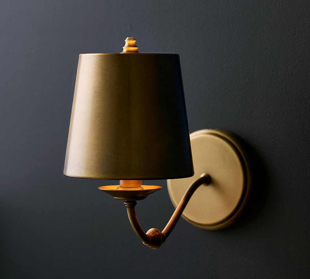 Oxford Metal Sconce (10") | Pottery Barn (US)