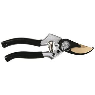 Fiskars 1 in. Titanium Coated Steel Blade Bypass Hand Pruner-398402-1002 - The Home Depot | The Home Depot