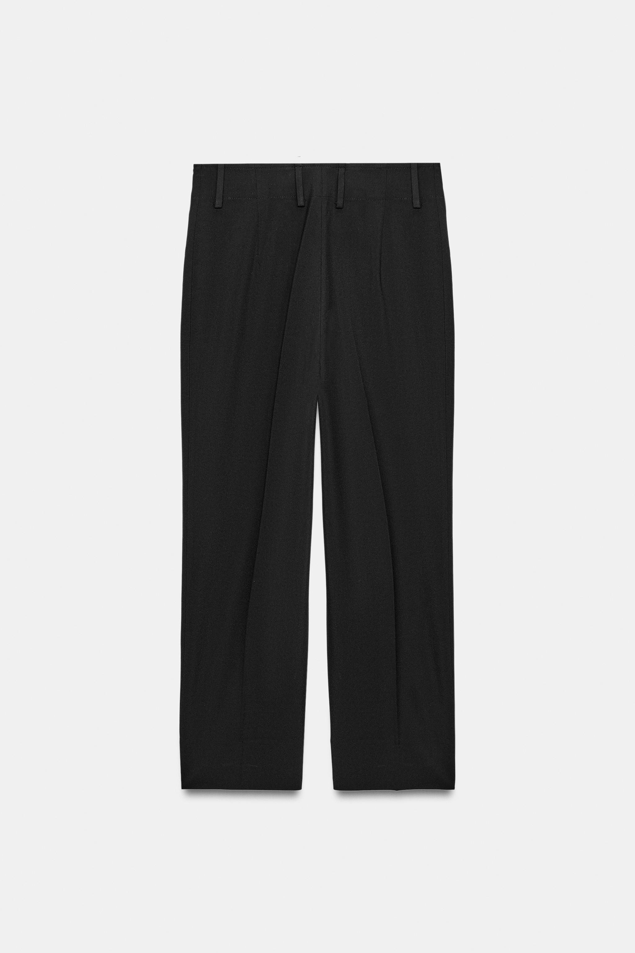 ZW COLLECTION PRESSED CREASE PANTS | Zara US