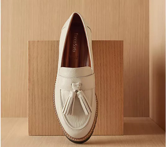 Franco Sarto Lug Sole Loafer - Carolynn - QVC.com | QVC