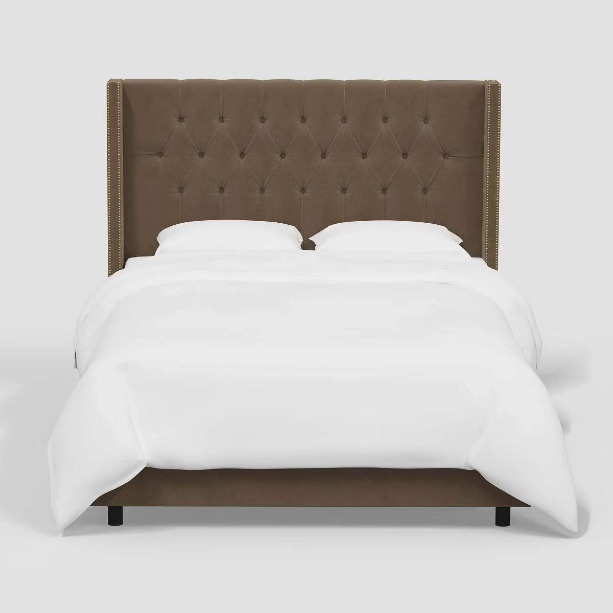 Louis Wingback Bed in Luxe Velvet - Threshold™ | Target