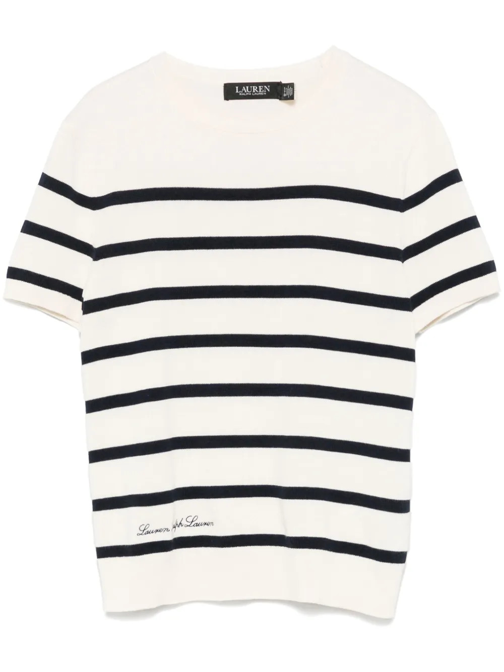 Lauren Ralph Lauren Striped T-shirt | Neutrals | FARFETCH | Farfetch Global