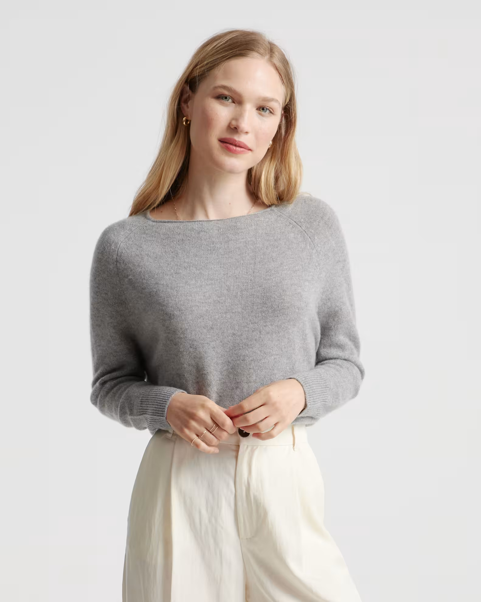 Mongolian Cashmere Boatneck Sweater | Quince