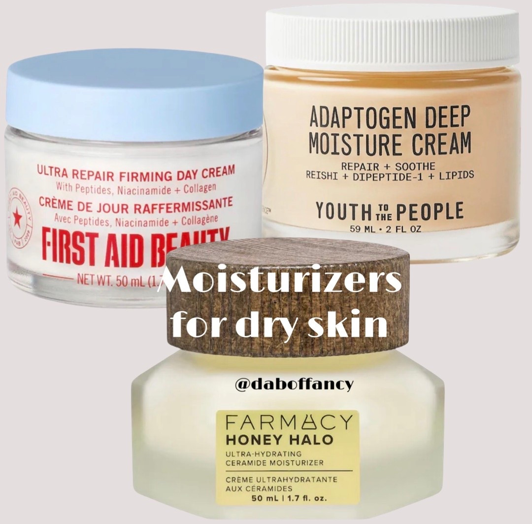 Sephora Sale 
Favorite Moisturizers for dry skin! 
First aid beauty has collagen to firm that skin! Farmacy comes with a spatula that is so cooling! 

#LTKBeauty #LTKSaleAlert #LTKgrwm