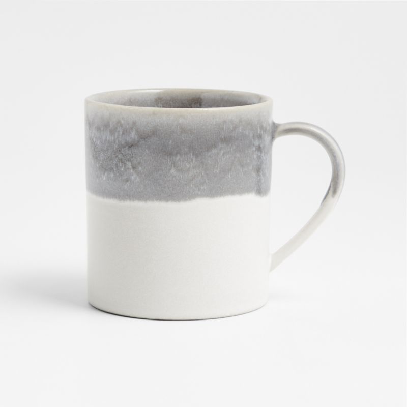 Serendipity Grey Mug + Reviews | Crate & Barrel | Crate & Barrel