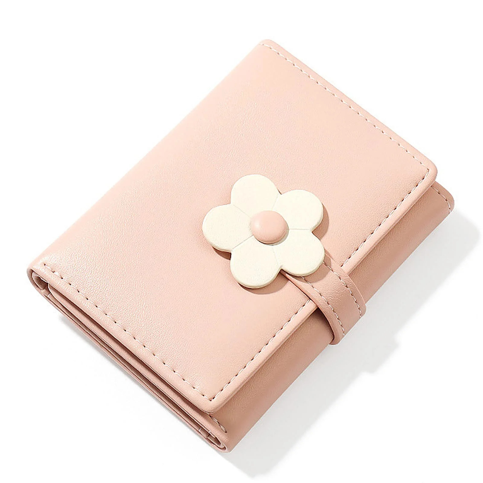 Zoocoo by Autrucker 7 Card Slots Women's Tri-Fold Wallet, Pink | Walmart (US)