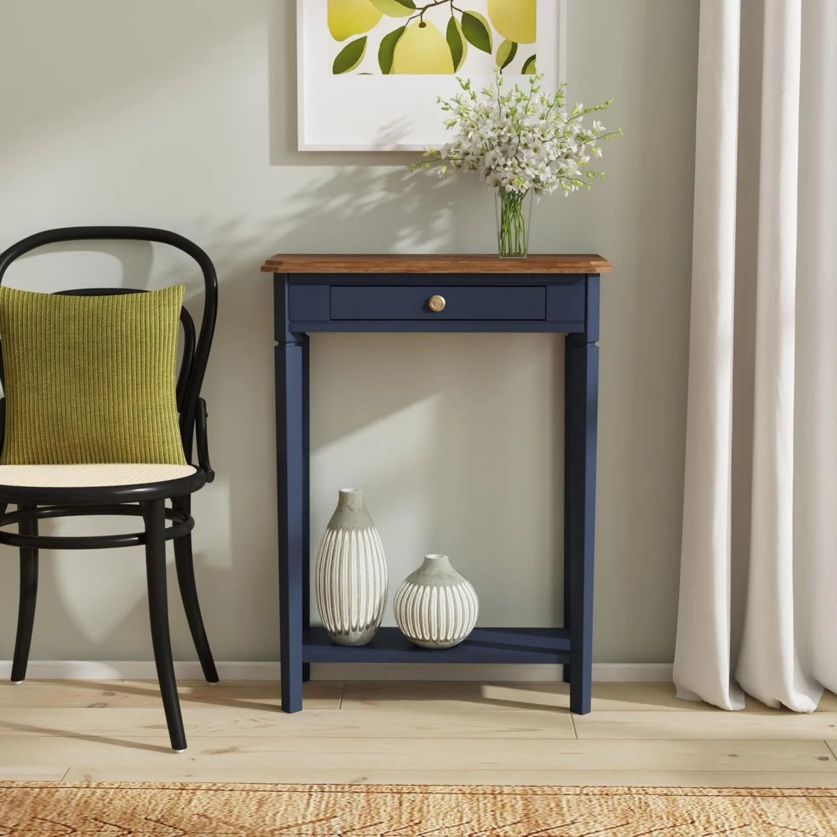 Hageman 2-Tone Console Table with Drawer | Wayfair North America