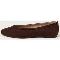 Monsoon Tori Suede Pumps - Brown | Very (UK)
