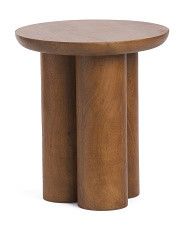 18in Scandinavian Wood Side Table | TJ Maxx