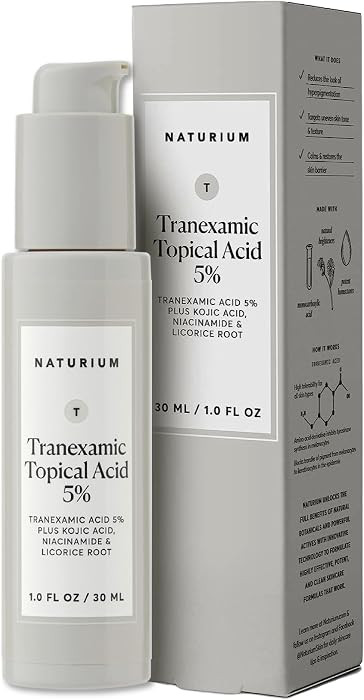 Naturium Tranexamic Topical Acid 5%, Face & Skin Care, with Kojic Acid, Niacinamide & Licorice Ro... | Amazon (US)
