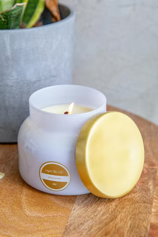 capri BLUE® Volcano Lavender Frost Signature Candle Jar 19oz | Francesca's