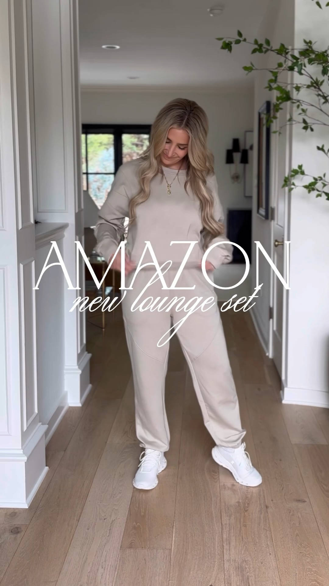 New Amazon lounge set! This is SO incredibly soft and perfect for travel or an elevated everyday cozy outfit! I wore it on the plane to Switzerland and got so many compliments! TTS with a looser fit. Wearing a medium in the Gray and I’m 5’6”.

#LTKFindsUnder50 #LTKTravel #LTKStyleTip