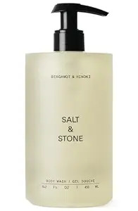 Salt & Stone Body Wash for Women & Men, Bergamot & Hinoki 15.2 fl oz | Amazon (US)