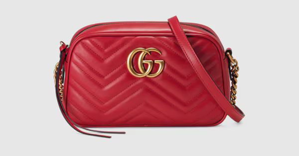 Gucci Borsa a spalla GG Marmont matelassé misura piccola | Gucci (EU)