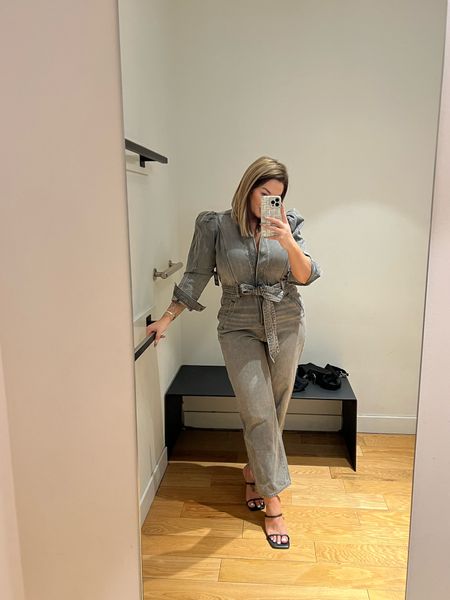 Size 14 jumpsuit - 2 colors available 
Tts but has no stretch. 

Linked a few shoe options to wear this with as well. 

@express #expresspartner #expressyou 


#LTKstyletip #LTKFind #LTKcurves