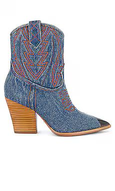 Lola Cruz Gambels Boot in Denim from Revolve.com | Revolve Clothing (Global)