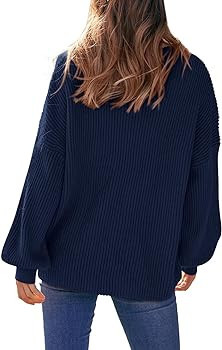 PRETTYGARDEN Womens Sweaters Fall 2023 Oversized Chunky Knitted Pullover Sweater Casual Long Slee... | Amazon (US)
