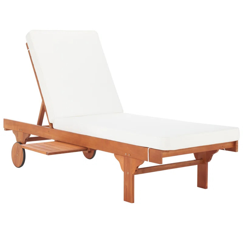 Alvah Outdoor Eucalyptus Chaise Lounge | Wayfair North America