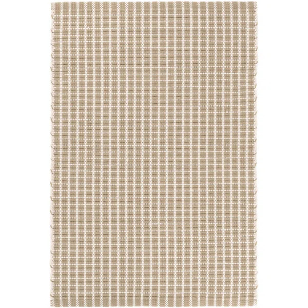 Gridiron Wheat Handwoven Indoor/Outdoor Rug | Wayfair North America