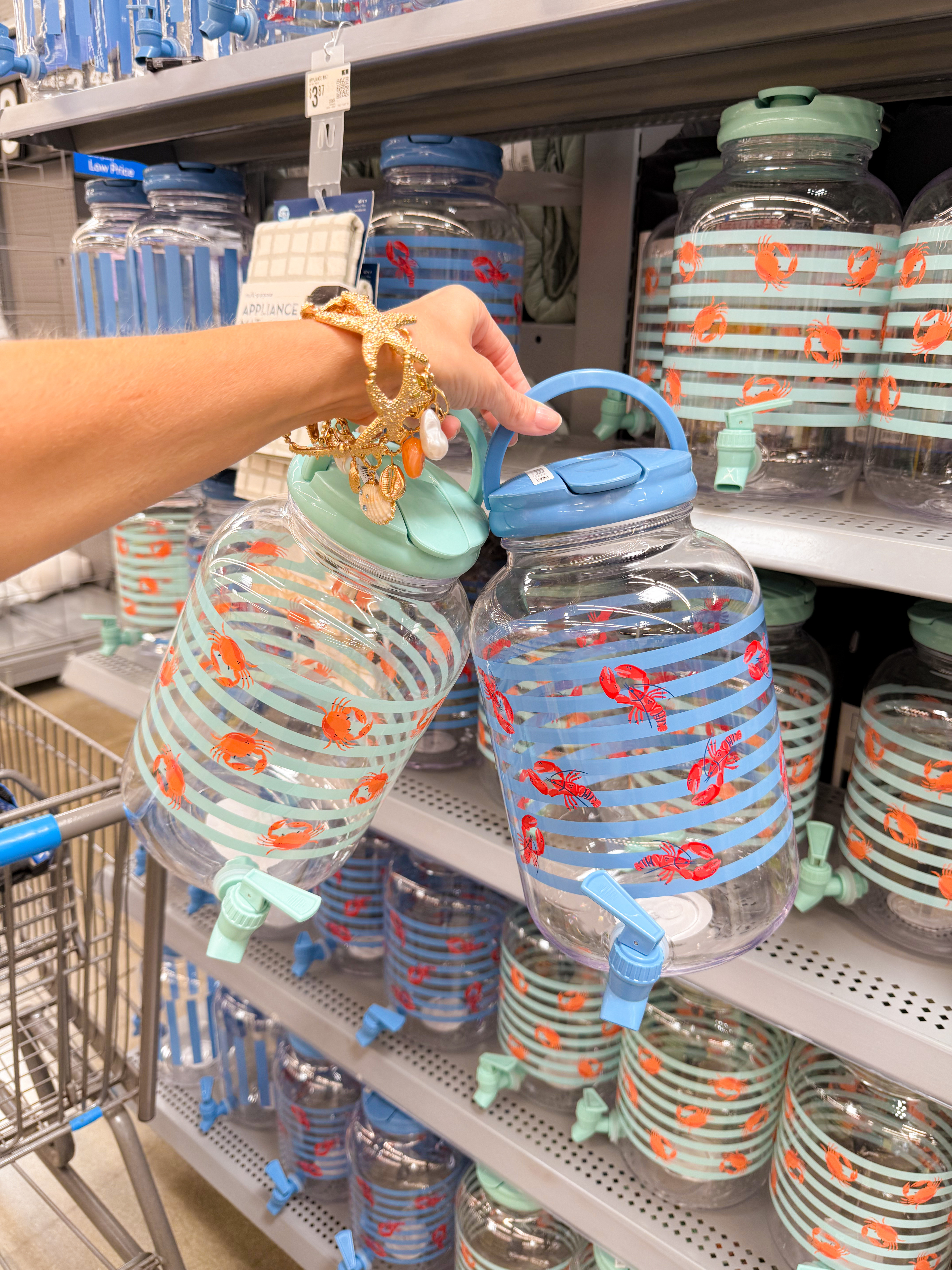 Acrylic 1.2 Gallon Beverage Dispenser at Walmart 

#LTKSeasonal #LTKSwim