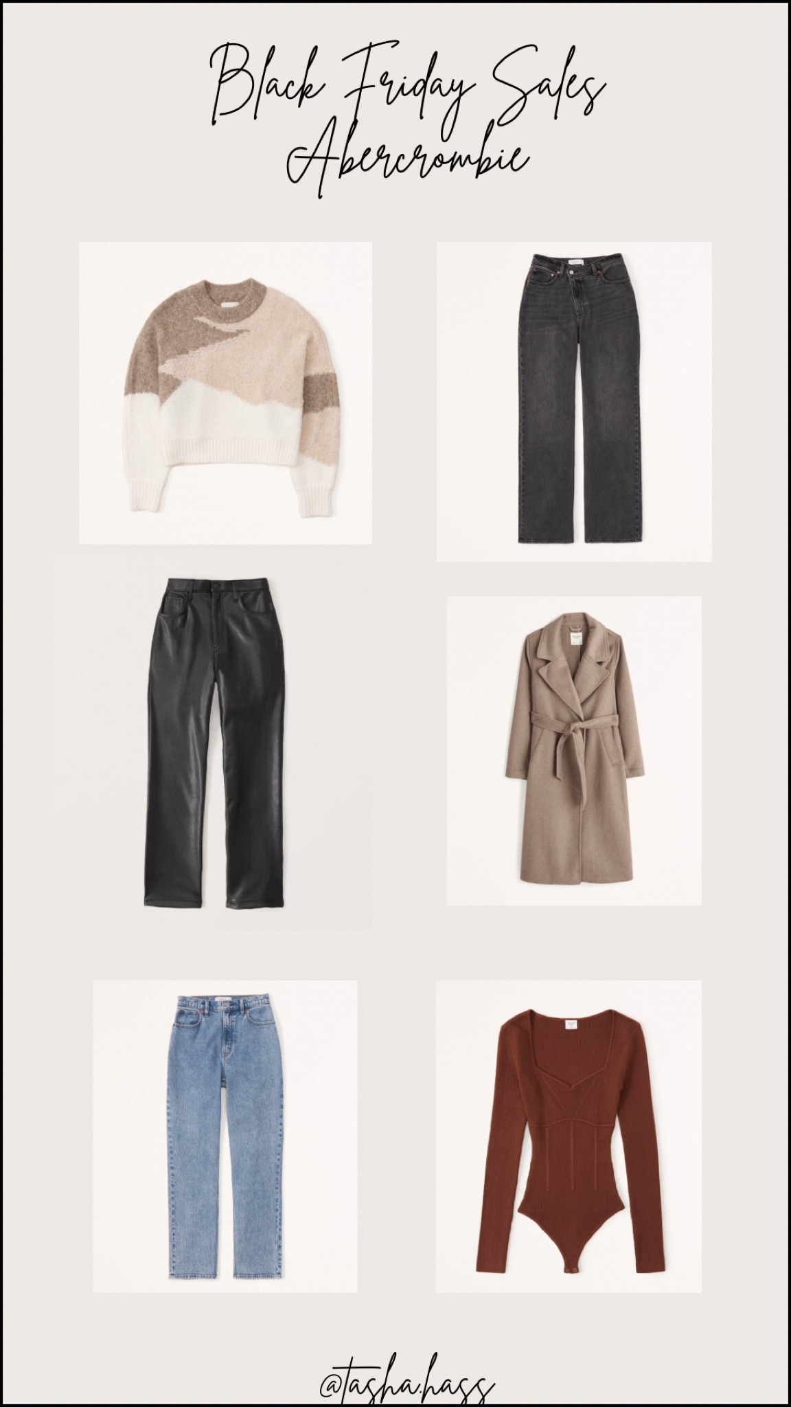 Black Friday deals at Abercrombie 
Leather pants, jackets, jeans, sweaters. Holiday outfit 

#LTKSeasonal #LTKCyberweek #LTKsalealert