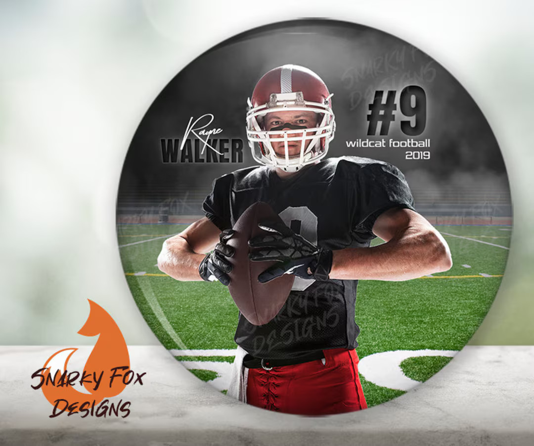 Football Team Custom Photo Pins - Etsy | Etsy (US)