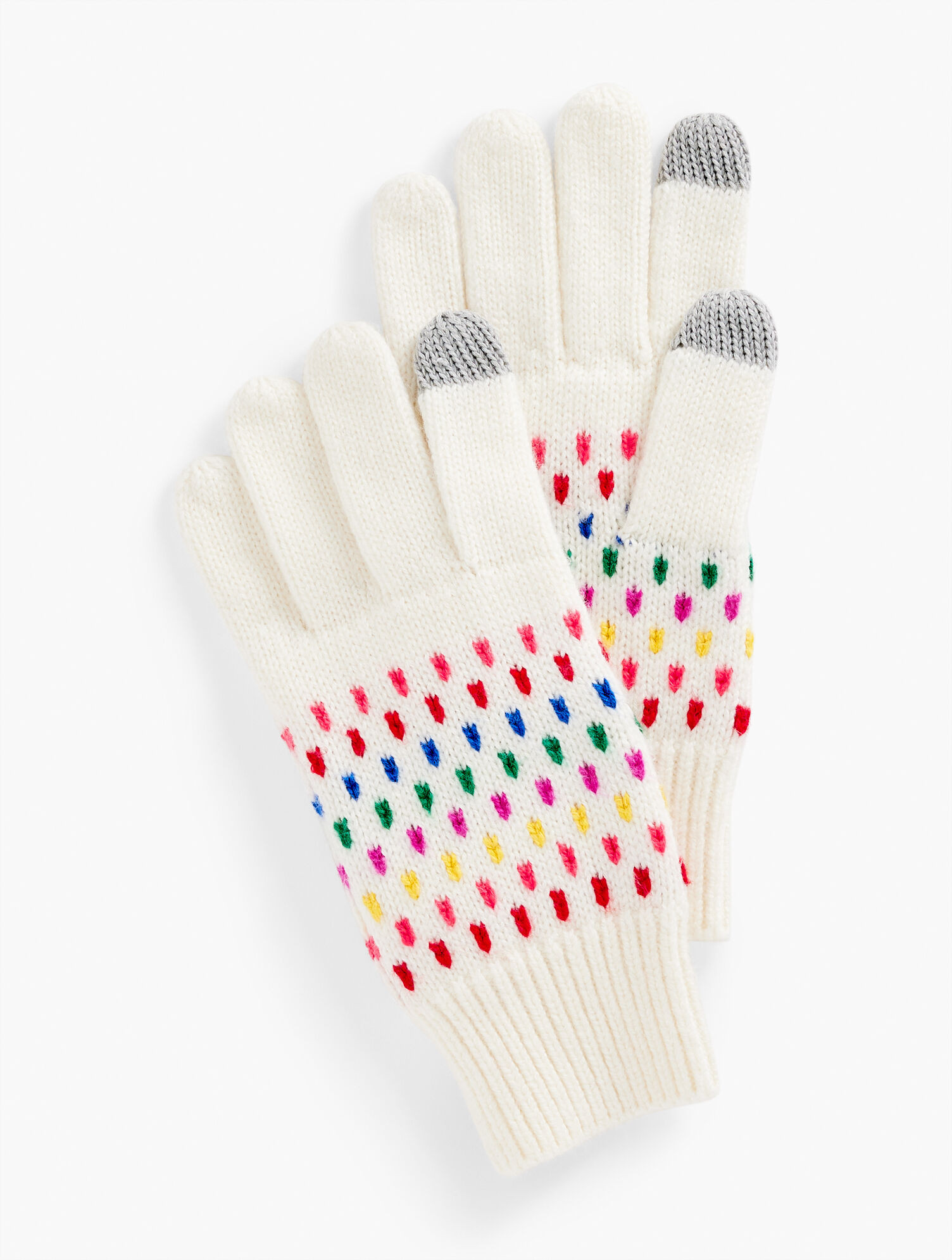 Speckled Dot Gloves | Talbots
