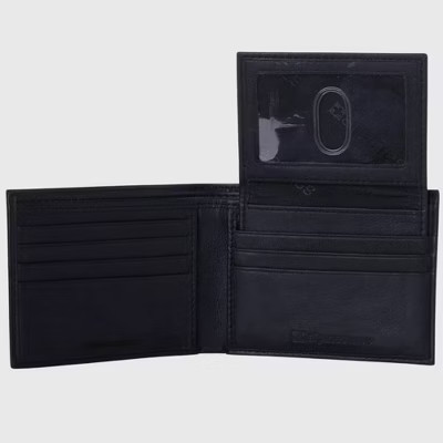 Alpine Swiss Mens Passcase Bifold Wallet Genuine Leather Comes in Gift Bag | Target