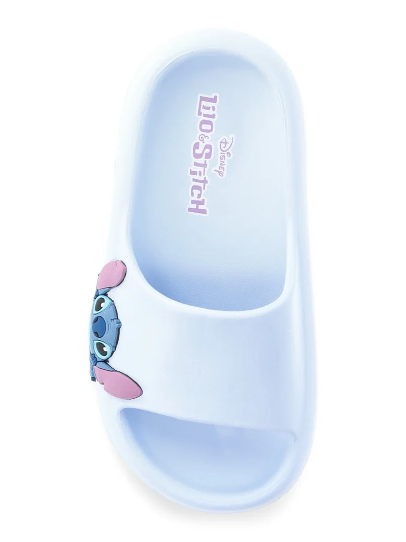 Disney Lilo & Stitch Girls Comfort Slide Sandals | Walmart (US)
