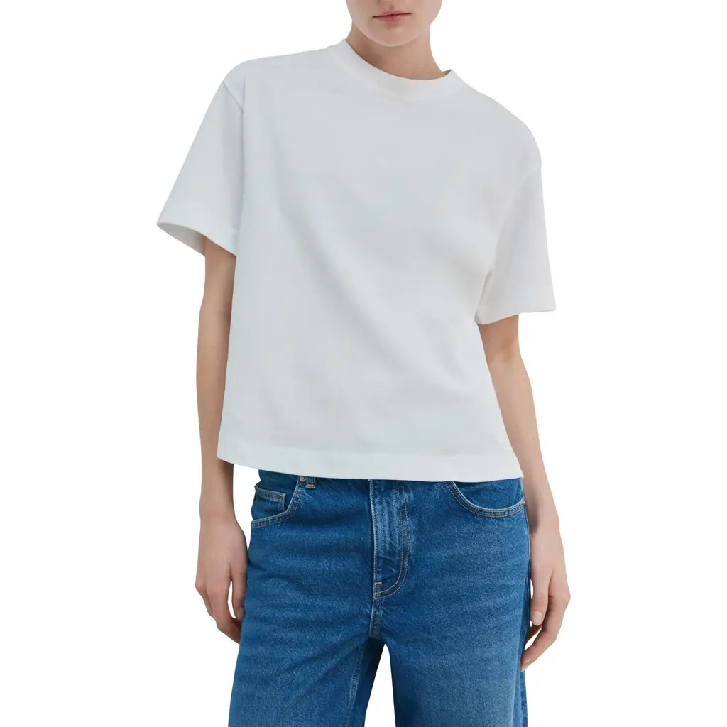 MANGO Oversize Cotton T-Shirt in White at Nordstrom, Size Xx-Large | Nordstrom