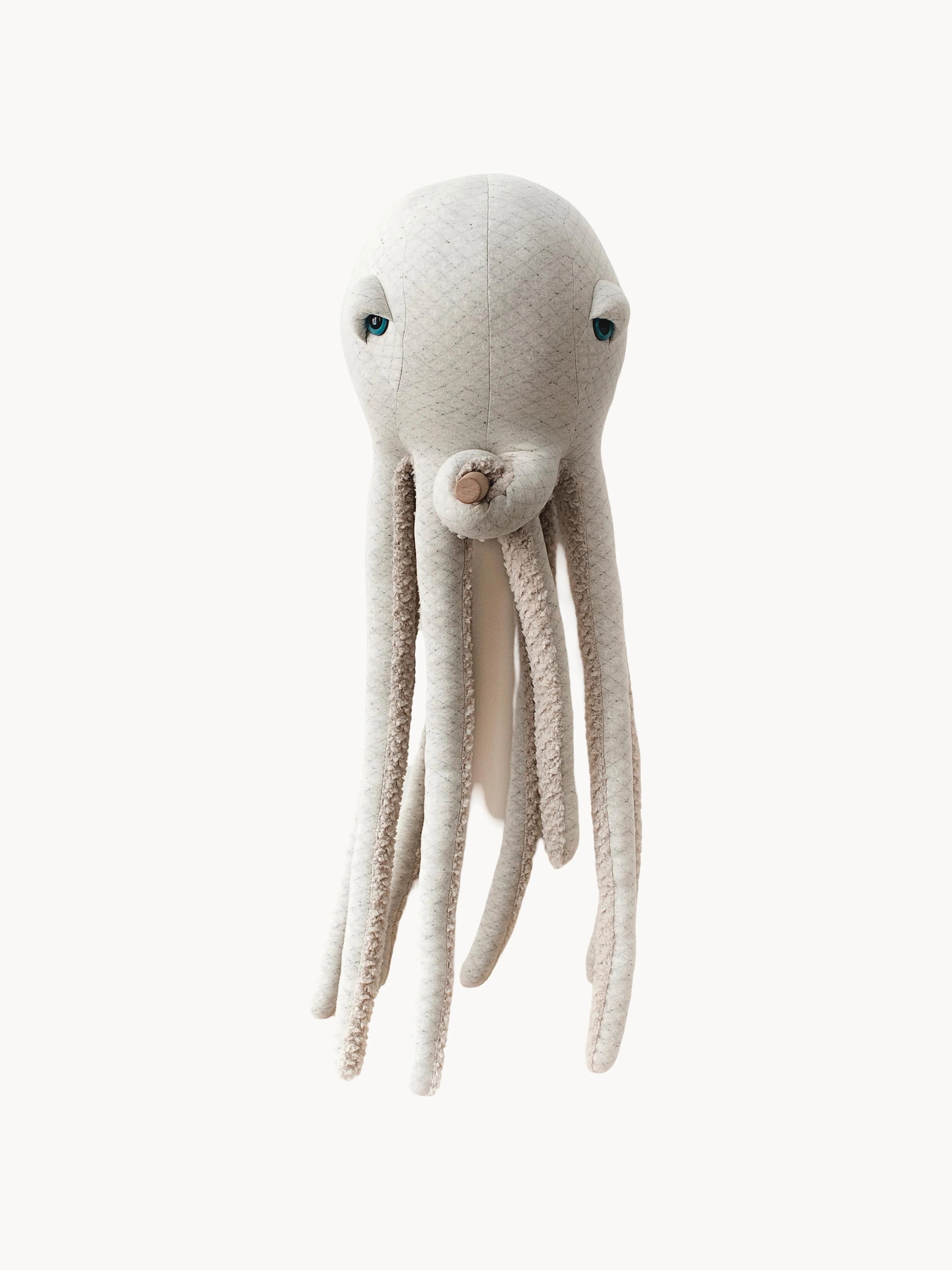 Handgefertigtes Kuschelkissen Octopus, H 85 cm | Westwing EU