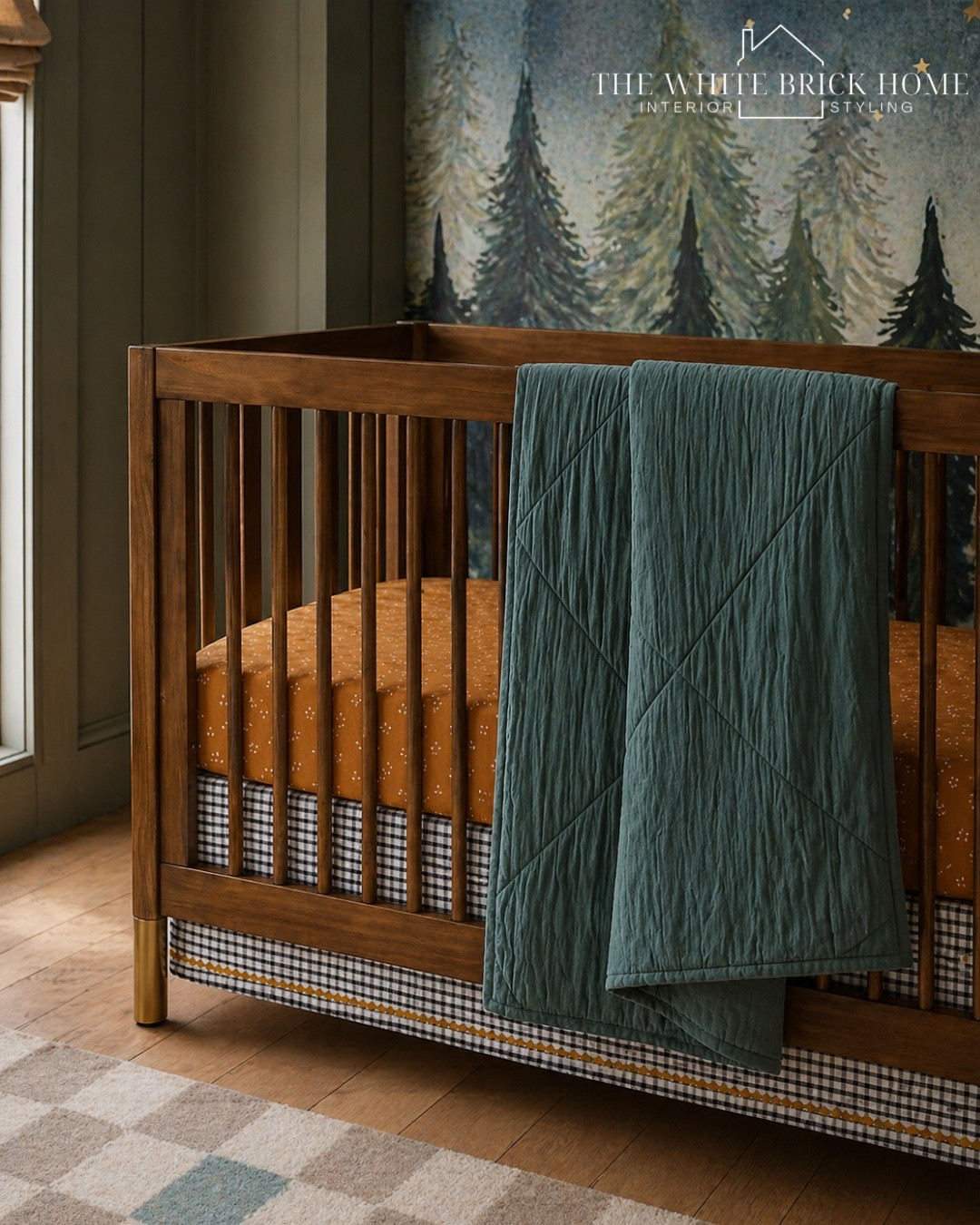 I love this bedding combination with this stunning crib! Perfect for a cozy, modern woodland nursery design. 
🖤🖤
Nursery, nursery decor, nursery ideas, nursery theme, nursery bedding, crib, woodland nursery, modern woodland nursery, modern mountain nursery, nursery design ideas, nursery decor ideas, home decor, nursery decor, area rug, crate and kids, Etsy, wayfair 


#LTKBump #LTKSaleAlert #LTKHome
