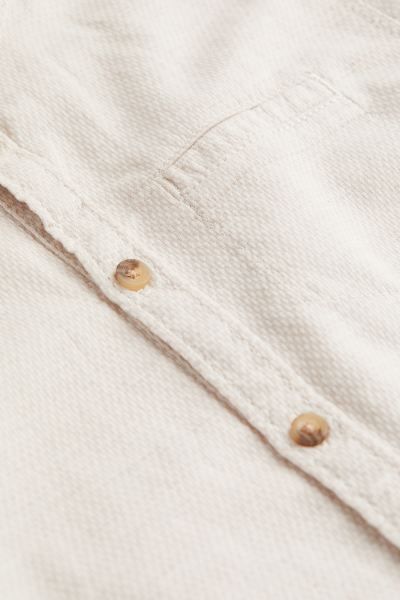 Short-sleeved Henley Shirt | H&M (US + CA)