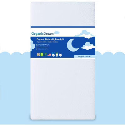 Organic Dream Certified Organic Cotton Lightweight Crib & Toddler Mattress | Target