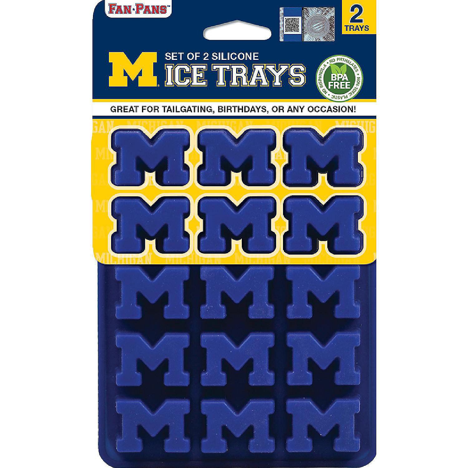 MasterPieces FanPans Team Silicone Muffin Pan - NCAA Michigan Wolverines | Oriental Trading Company