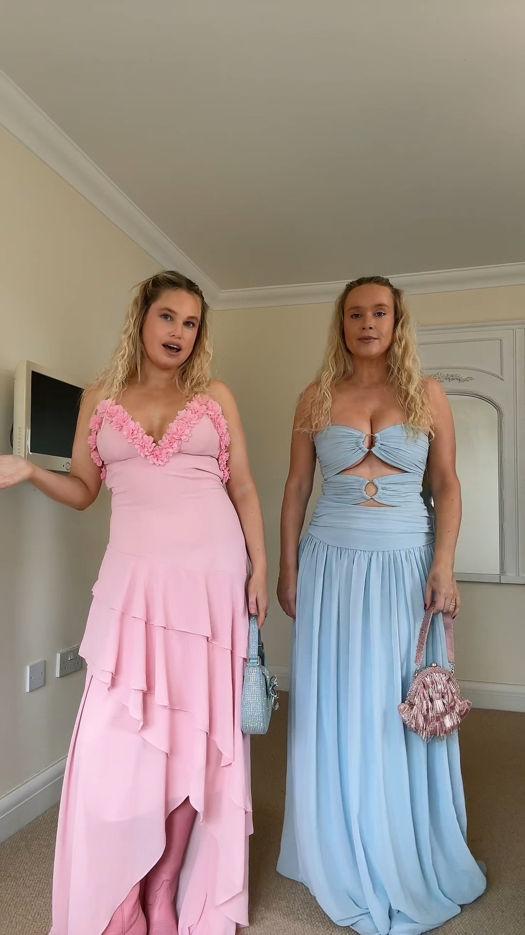 Freakier Friday Premiere outfits! 

Also perfect wedding guest dresses! 

Wedding guest dress, pink floral dress, blue cut out dress, occasionwear, Y2K, cowboy boots, summer dress, holiday dress

#LTKsummer #LTKwedding #LTKuk