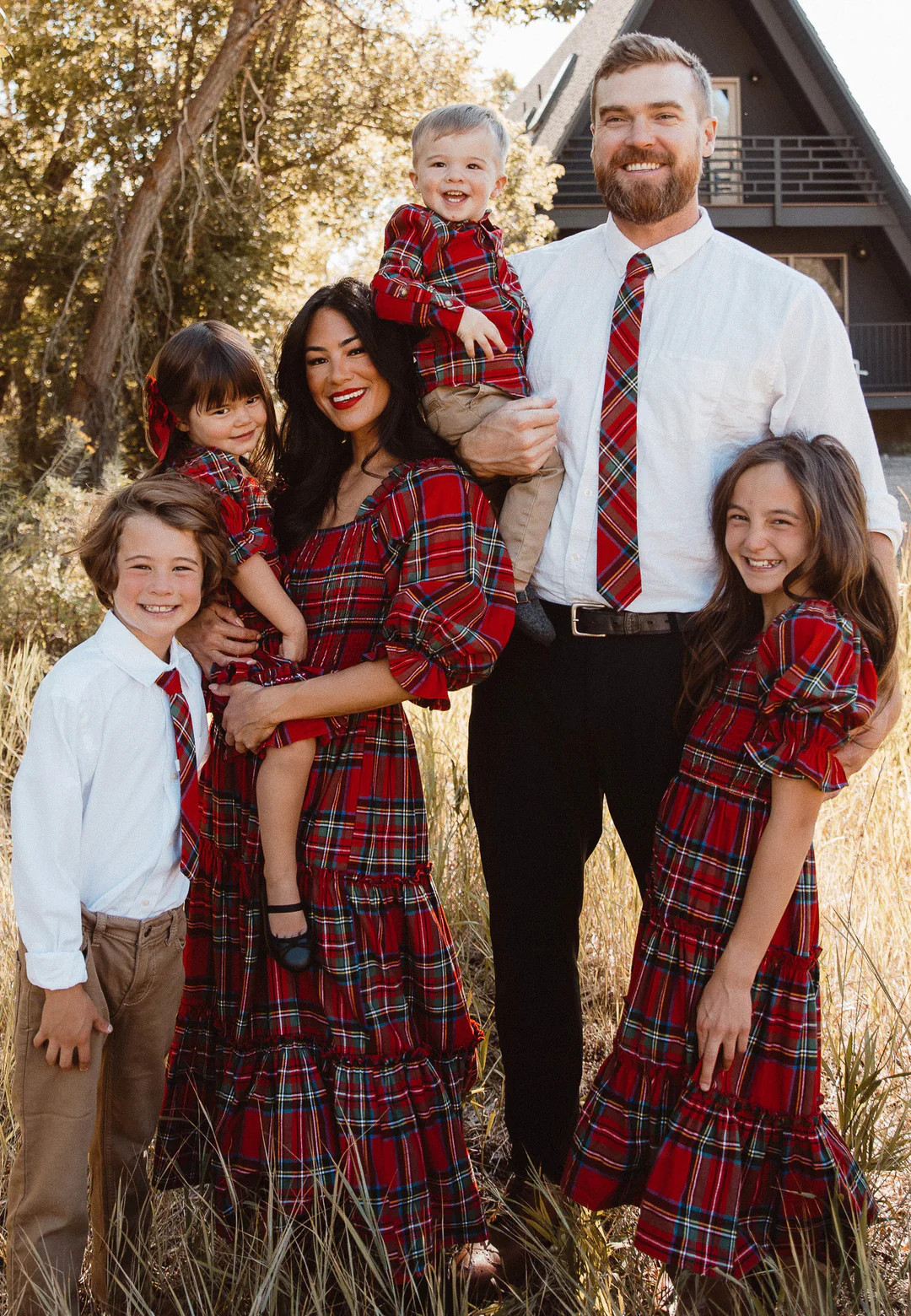 Holiday Plaid Boy's Tie | Ivy City Co