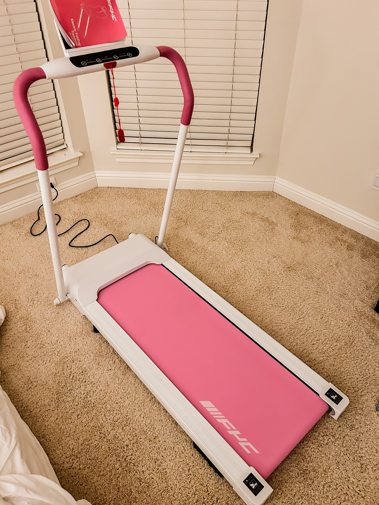 Pink treadmill
Amazon finds

#LTKFitness #LTKhome