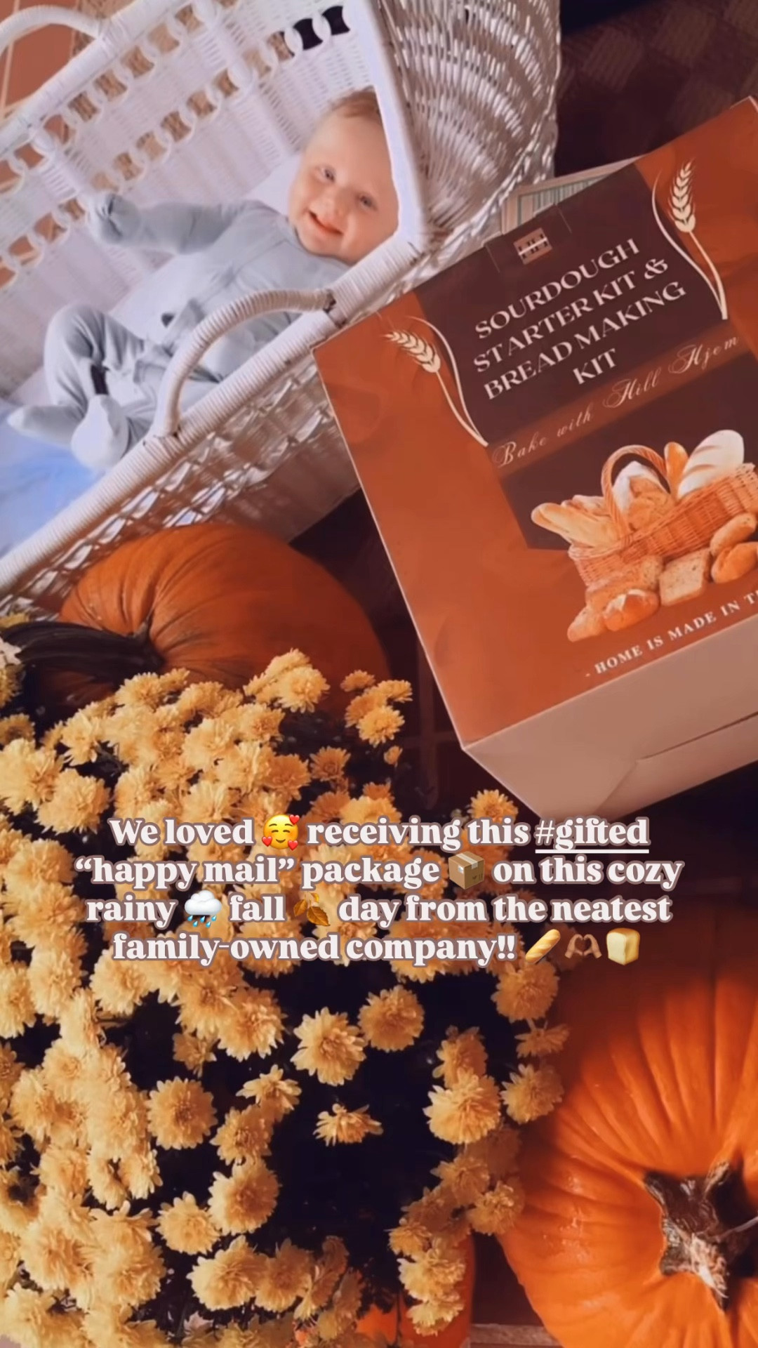 We loved 🥰 receiving this #gifted “happy mail” package 📦 on this cozy rainy 🌧️ fall 🍂 day from the neatest family-owned company, @hillhjem !! 🥖🫶🏽🍞 #happymail #hillhjem #hillhjemhome #collab 

They sent us their awesome sourdough bread-making kit 🥣 with everything you will need to get started on your sourdough journey 🤎 - and I have linked 🔗 it for y’all over on my LTKit shop (it is currently available for sale on Amazon)!! ✨ #sourdoughbreadbaking #sourdoughbreadstarterkit #sourdoughstarterkit 

We are alllll about a cozy, homey 🏡 vibe around here in the Mabry household 🤗 (especially as we are entering fall!! 🧡🍁) and sourdough bread 🥖 has been such a fun hobby for me over the last year or so since we moved up here to my great grandparent’s old family farmhouse 🏠 for this season!! 🌾 So when this precious company reached out to do a collab… ofcourse I said yes!! 🥰 Follow along over on my LTKit shop (or comment “BREAD” below👇🏽) to go check out this awesome kit to get YOU started on your sourdough bread-making journey!!! 🥖👩‍🍳🍞 Happy Monday and start to the new week, friends!! 🫶🏽 

| Motherhood | Country Living | Sourdough | Sourdough Baking | Homemaker | Chickens | Gardening | Stay at Home Mom | Chasing Dreams | Flowers | Joyful Motherhood | Faith | Fall at Home | Fall Season | Fall with Littles | Baby’s First Fall | Newborn and Toddler Days | Boy Mama x 2

…

#emilysayswes #judsoncarpentermabry #levirhettmabry #emilymabrycreativeblog 
#mommyblogger #stayathomemommy #twounderthree #boymamax2 #mamaoftwo #thesearethedays #countryliving #newbornandtoddlerdays #raisinglittles #chasingbabieschasingdreams #homemaker #sourdoughbaker #joyfulmotherhood #gratefulmotherhood #stayathomemomlife #LTKFall #LTKfamily #LTKBaby @shop.ltk 

#LTKFamily #LTKBaby #LTKHome