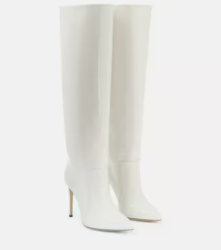 Leather knee-high boots | Mytheresa (US/CA)