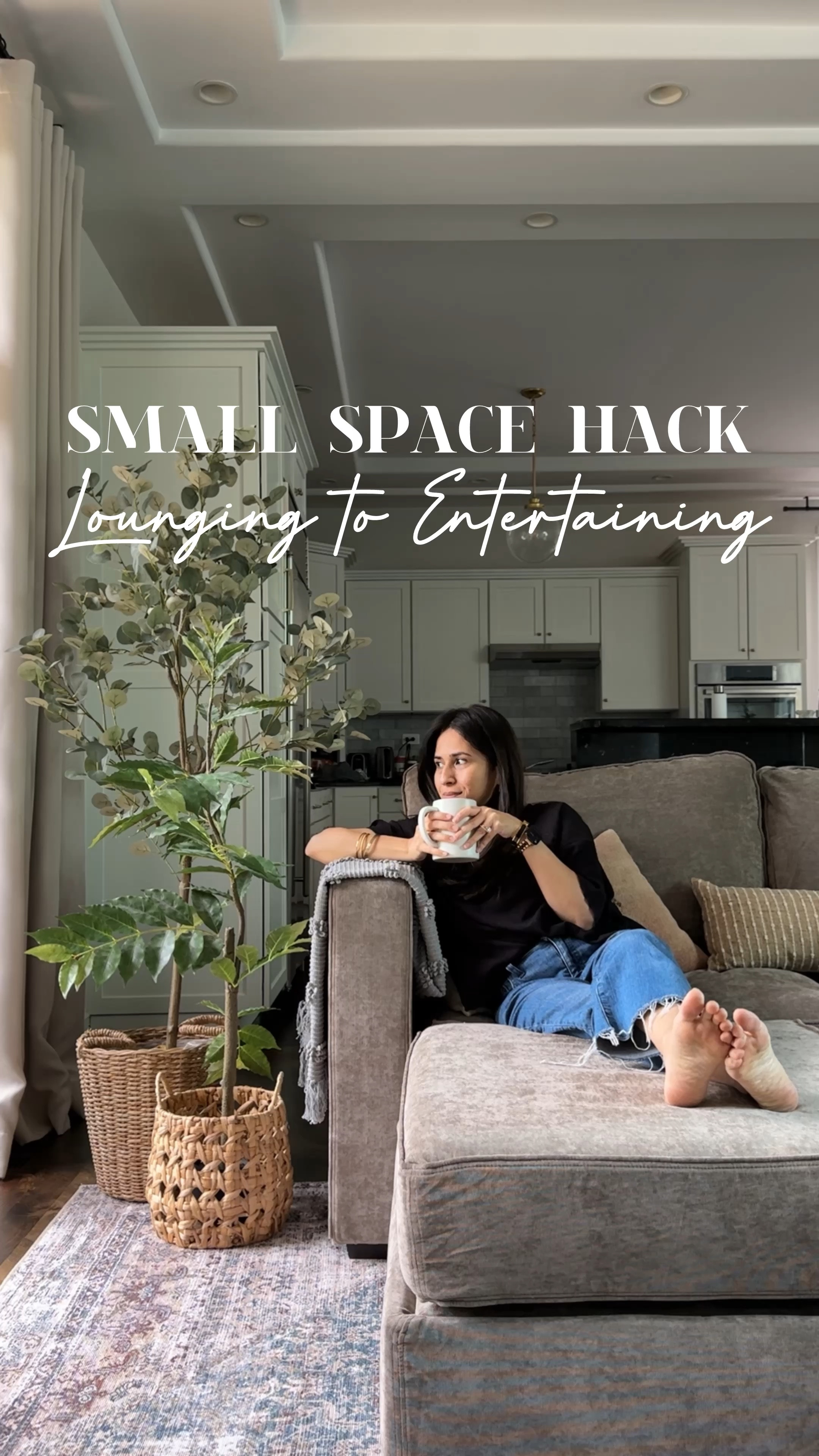 Lovesac sactional in Venetian taupe 7 standard sides, 1 deep side, 4 standard seats 1 deep seat 1 storage seat with love soft fill   

#LTKStyleTip #LTKHome #LTKVideo