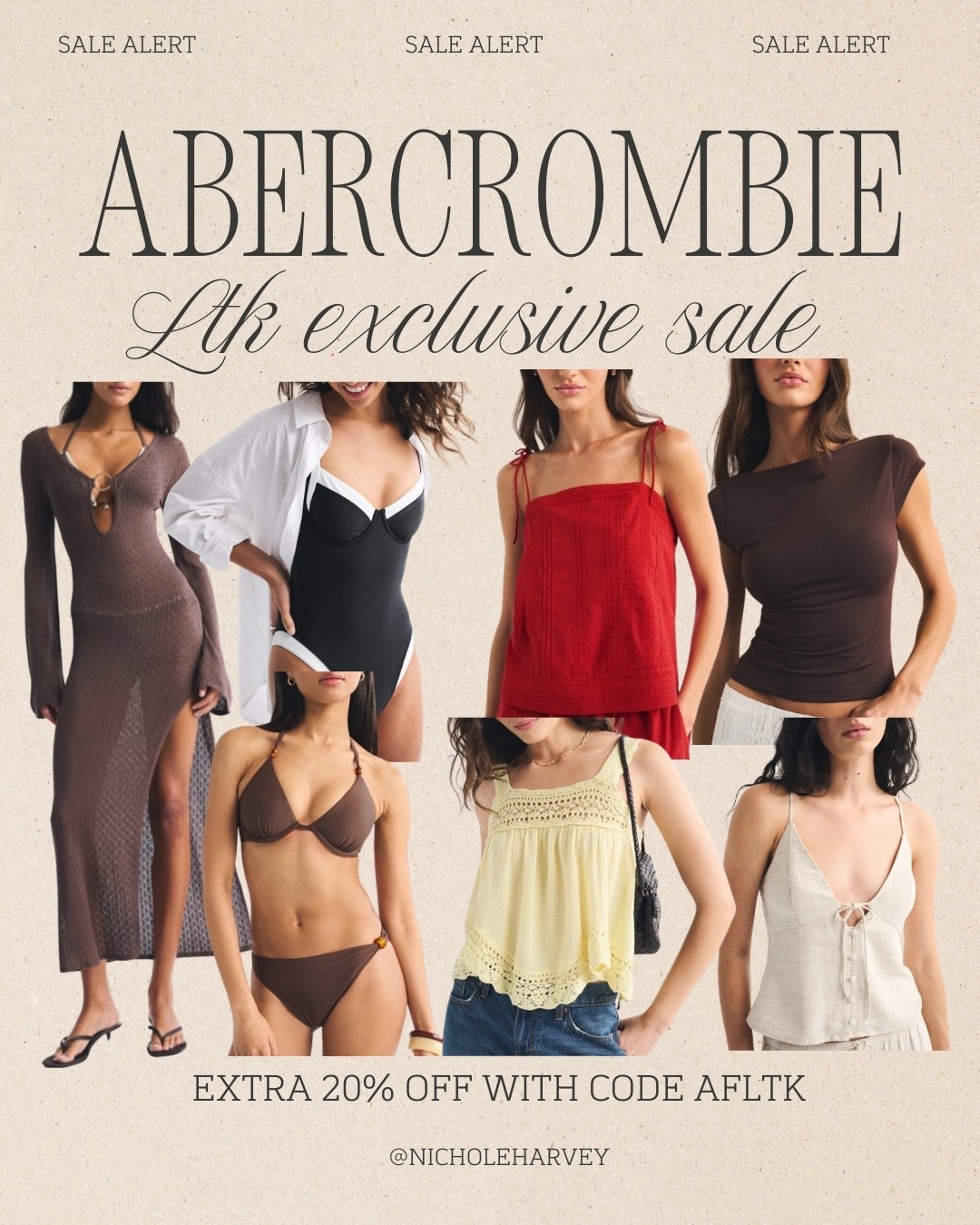 Abercrombie LTK exclusive sale! You can use code AFLTK for an extra 20% off when checking out using the LTK app! This is the time to get all of your fave denim. Sale runs from 6/3-6/4/26.

#Itkcreator #Itkfinds
#Itkwatchnow
#abercrombie #Itkabercrombie
#abercrombiesale
#Itksale

#LTKxAbercrombie #LTKSeasonal #LTKSaleAlert