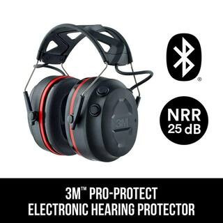 Pro-Protect Wireless Electronic Hearing Protector with Bluetooth Technology, NRR 25 db | The Home Depot