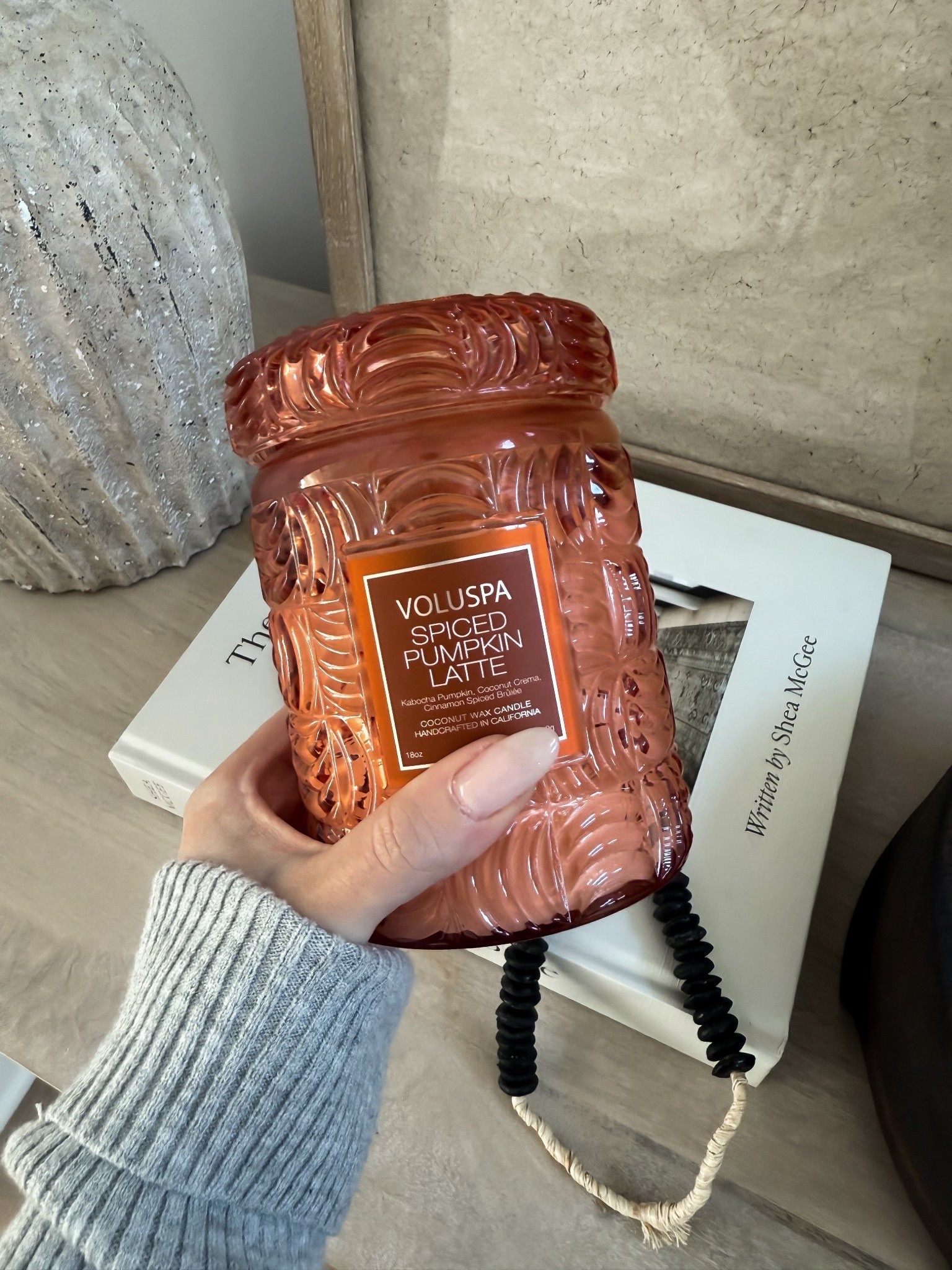 This spiced pumpkin latte candle smells soo good! 

Fall candle, voluspa candle 

#LTKFindsUnder50 #LTKHome

#LTKSeasonal #LTKHome